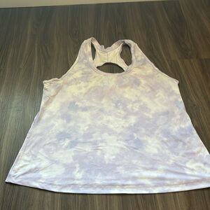 Athleta Nitro Key Hole Tie Dye Tank